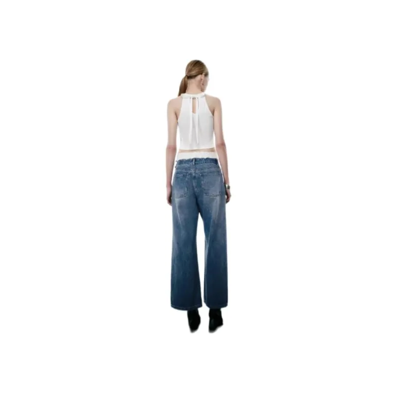URBAN REVIVO Jeans Women's Blue-4