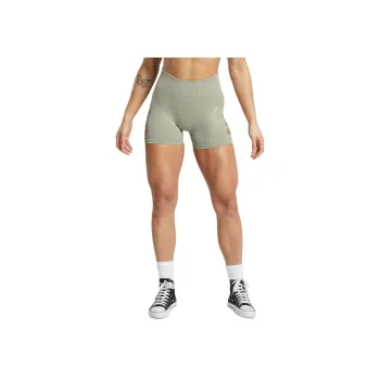 GYMSHARK Sports Shorts Women's Pink Green Chalk