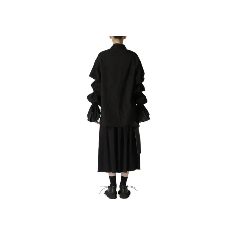 Yohji Yamamoto FW24 Shirt Women's Black-5