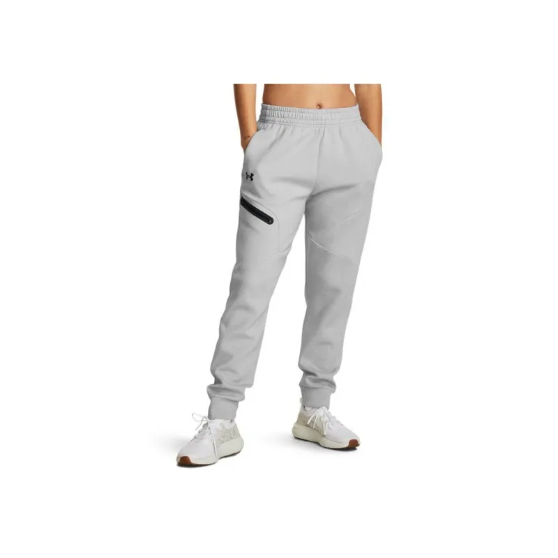 Under Armour Unstoppable Knitted Sweatpants Women's Gray-2