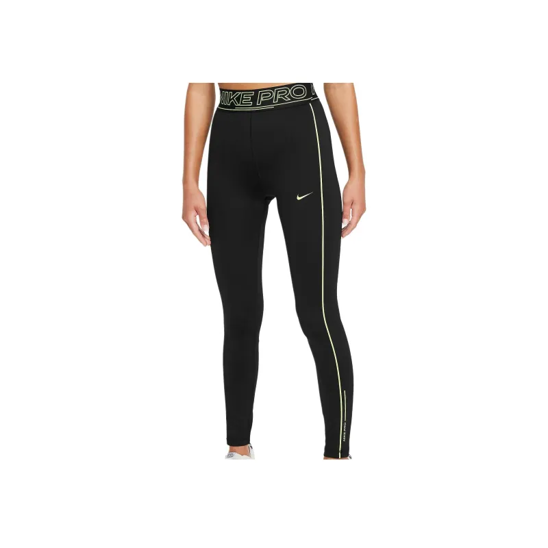 Nike Pro Girls' Dri-FIT Mid-Rise Leggings-0