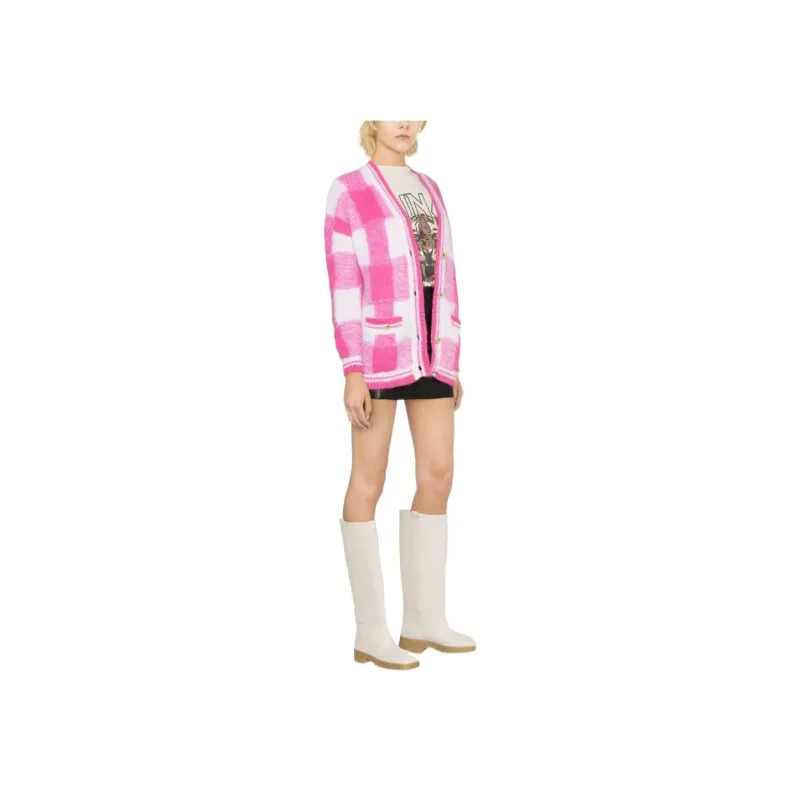 Maje FW22 Knitwear Women's Pink-3