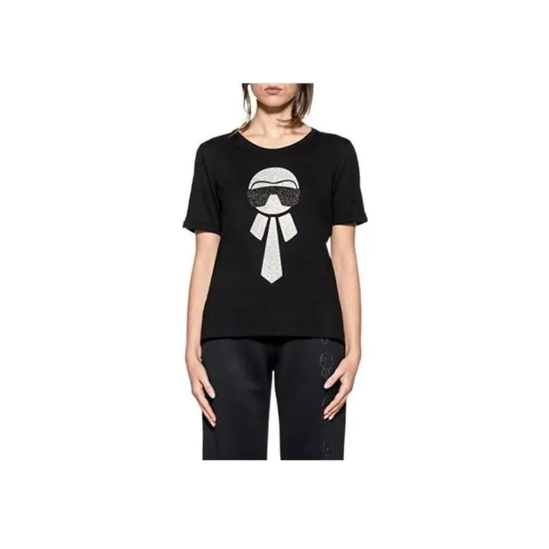 FENDI X Karl Lagerfeld T Shirt 'Black'-2