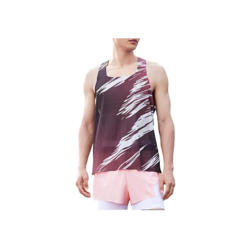 361° Running Collection Tank Top Men's Bright Red/Super Black-2