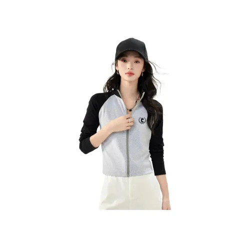 CHOCOOLATE 그레이 여성 티셔츠