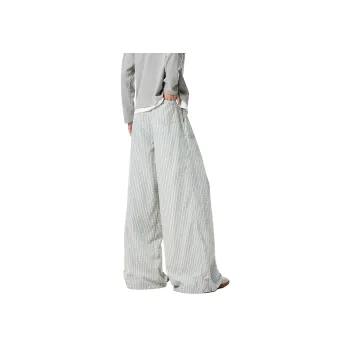 WARNING LIGHT Casual Pants Unisex Green