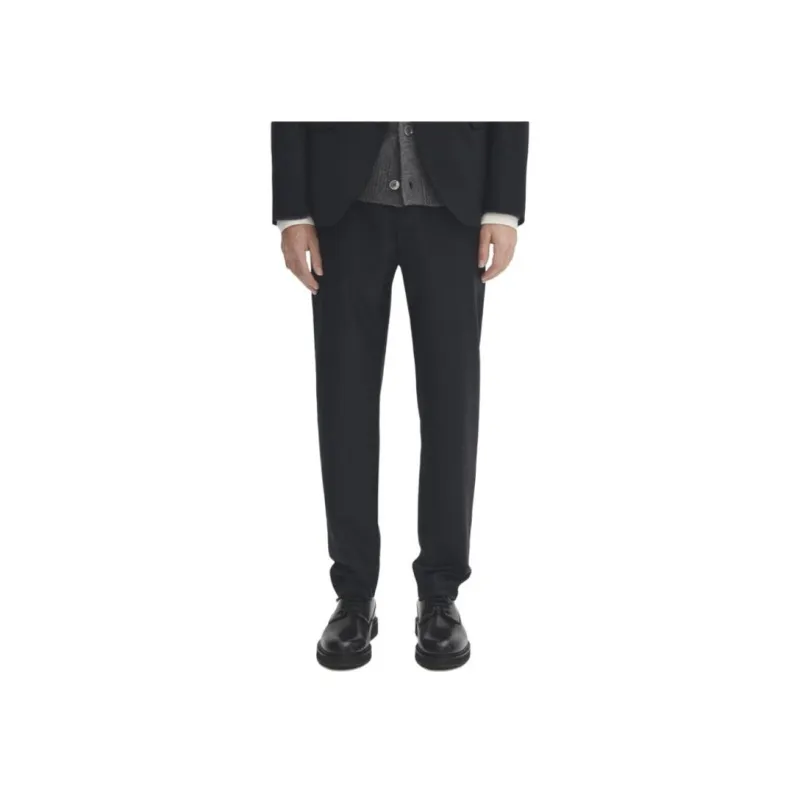 Massimo Dutti Suit Trouser Men's Navy Blue-1