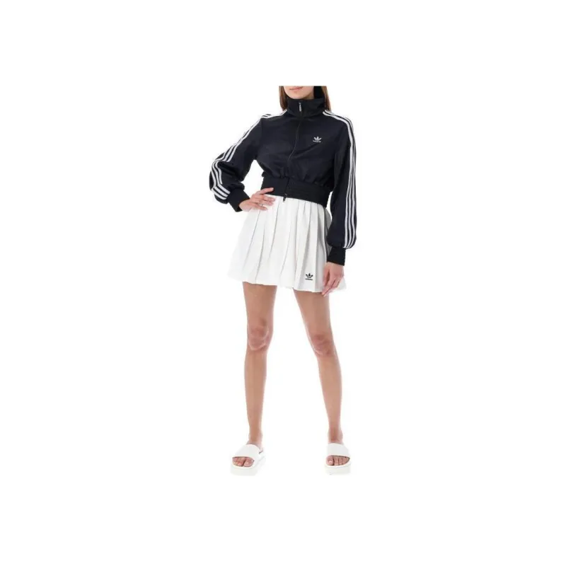 Adidas Originals Cropped Coats Women's Black-5