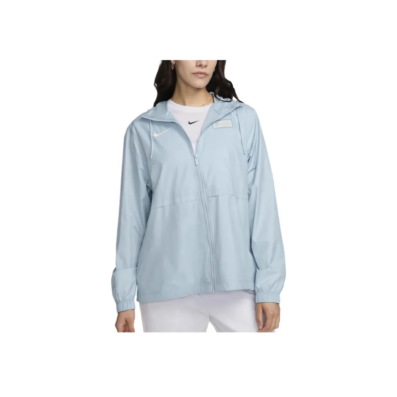 Nike Jackets Coats Women's Light Armory Blue-0
