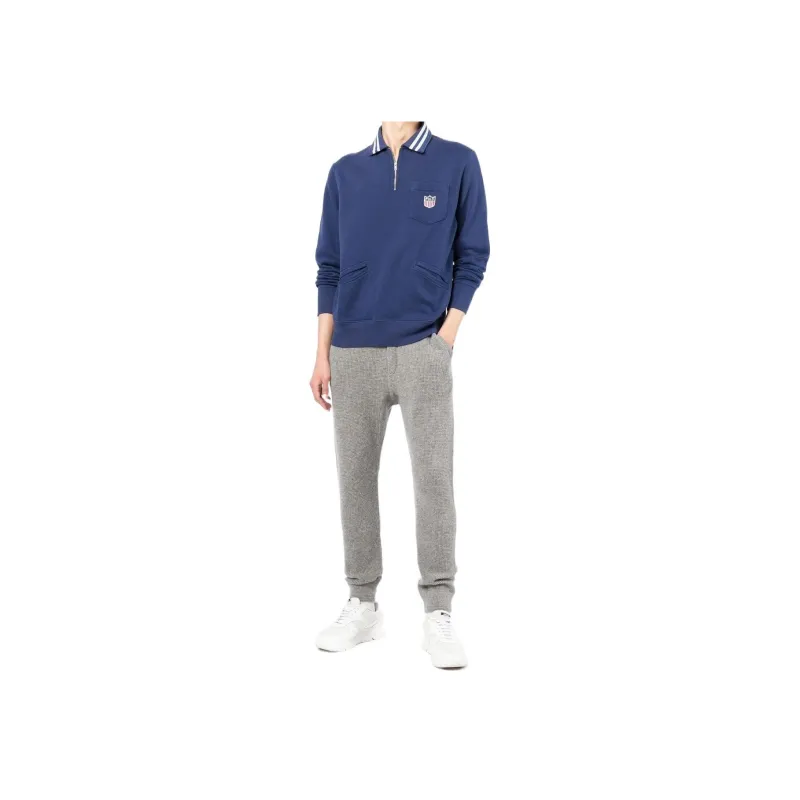 Polo Ralph Lauren Knitted Sweatpants Men Gray-1