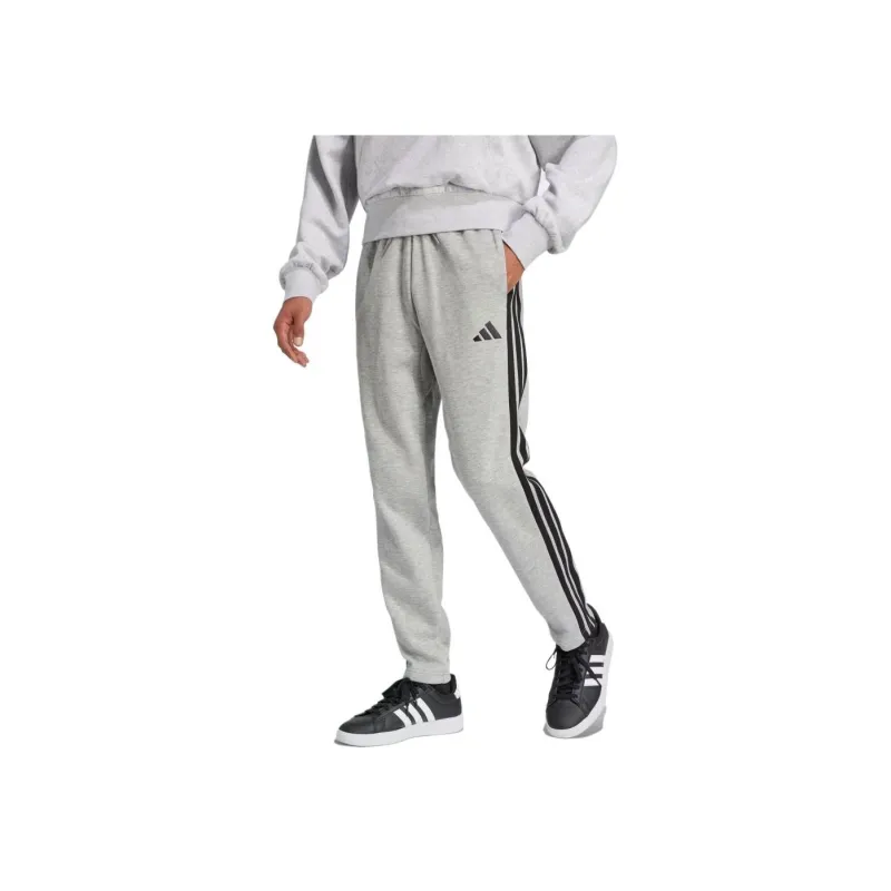 Adidas Free Shipping With AdiClub Essentials 3 Stripes Open Hem Fleece Pants-3