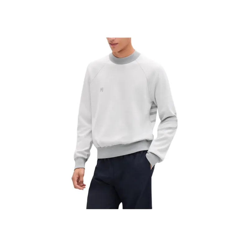 HERMES Sweaters Men Gray-1