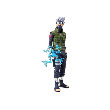 BANPRESTO Kakashi Hatake Glass Factory Kakashi Grandista Nero Overseas Limited Scale Figures 29cm