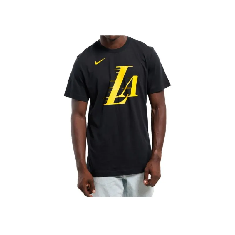 Nike Los Angeles Lakers City Edition T-Shirt City Edition Los Angeles Lakers Men's Black-2