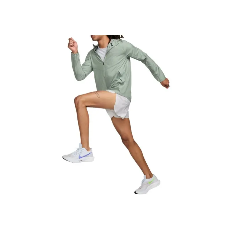 Nike MILER Men's Repel Running Jacket Jackets & Coats Men's Emerald Green-1