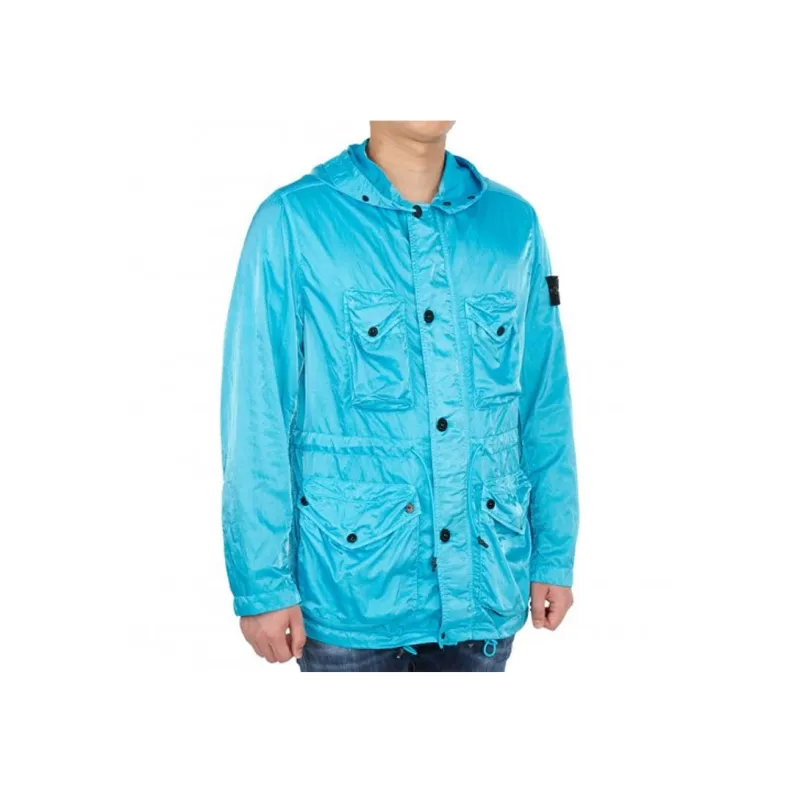 STONE ISLAND Jackets Coats Men's Blue-5