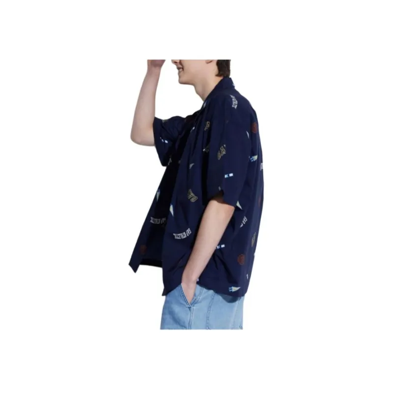 GAP Shirts Men Marine Blue-1