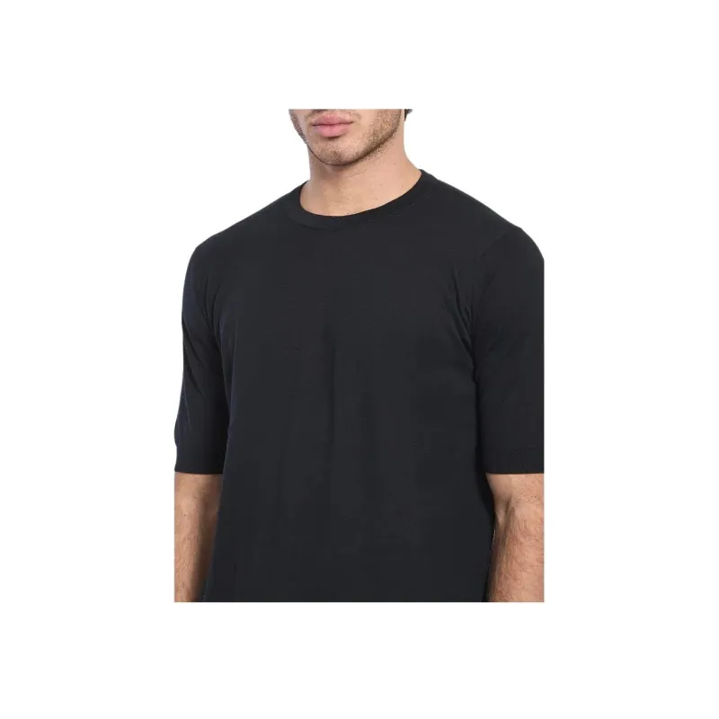 JOHN SMEDLEY T Shirt Men's Black-4