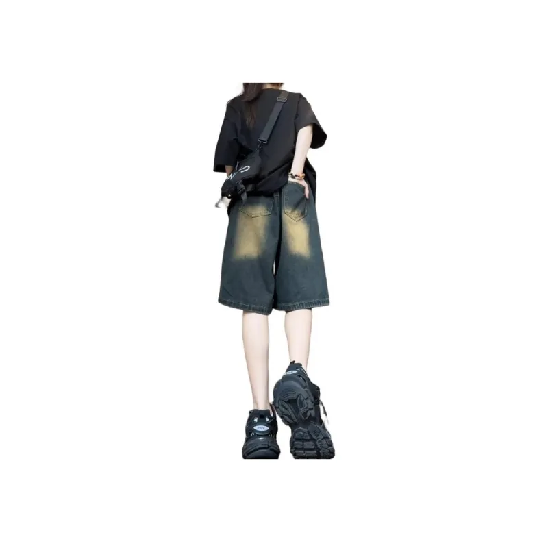 UNthemed Denim Shorts Unisex Nostalgic Blue-2