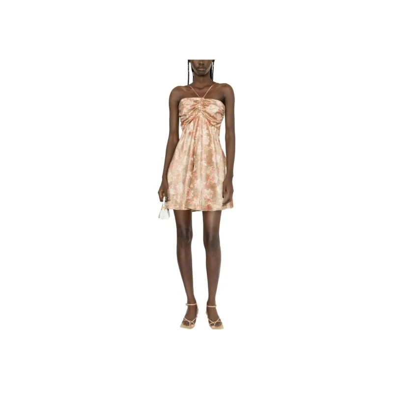 IRO NIGHT Floral-print Halterneck Dress-1