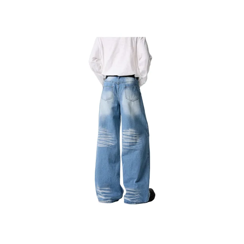 H.V.G.A Jeans Unisex Light Blue-1