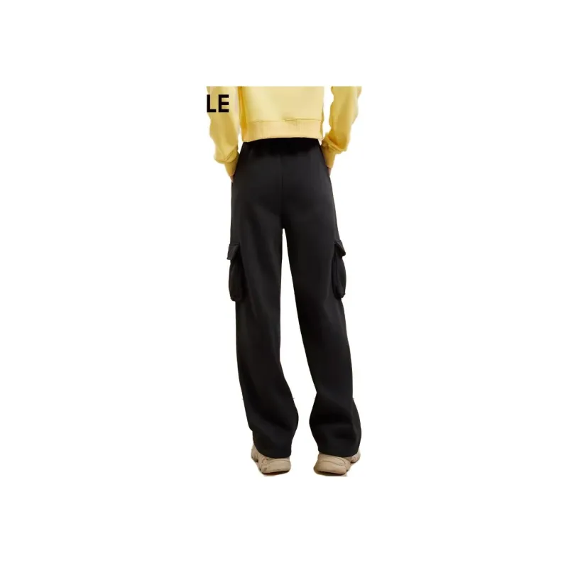 HSTYLE Casual Pants Women's Dark Gray-1