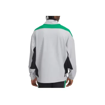 Under Armour Best Level Tricot Jacket Men's Modern Gray/Kelly Green Team 011