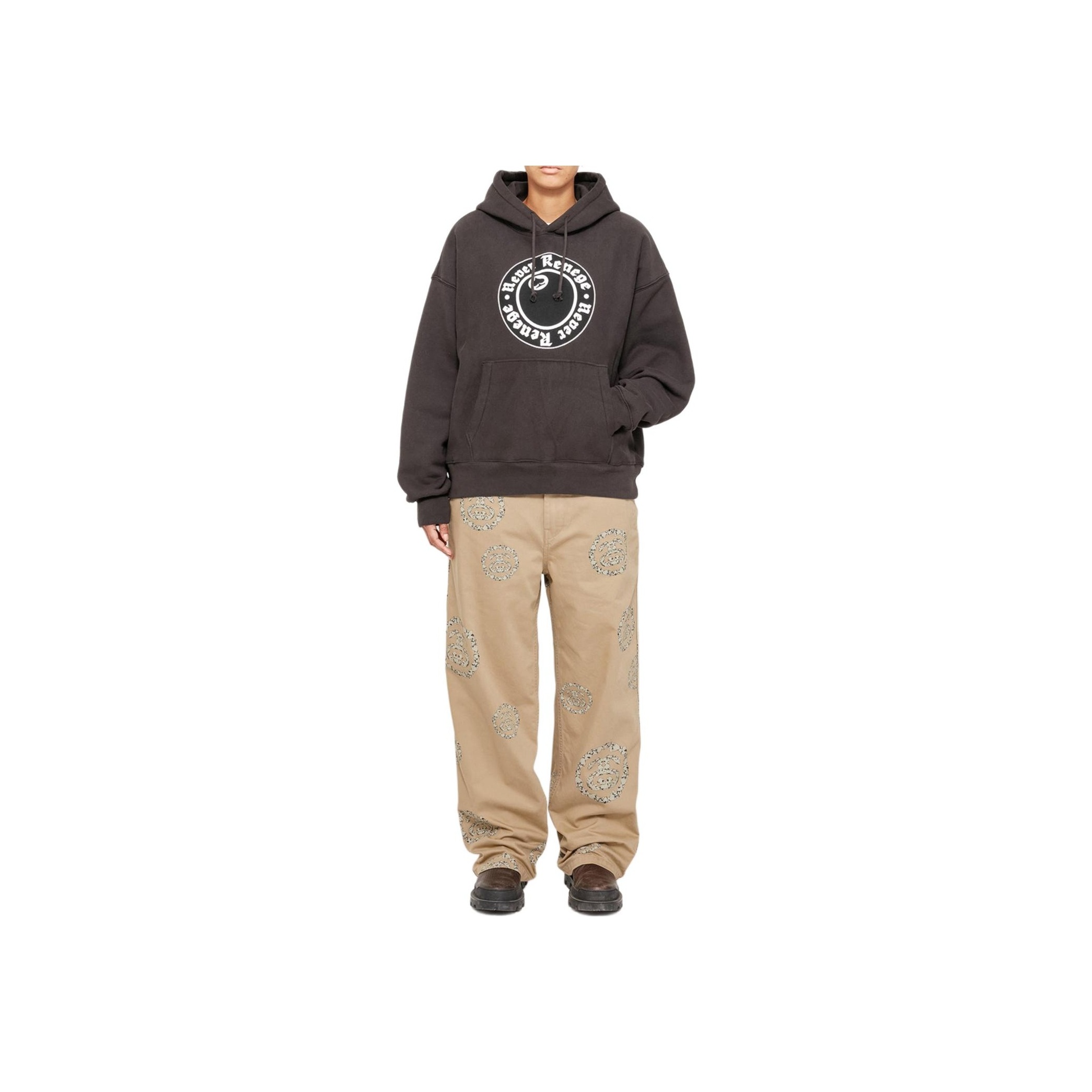 Stussy x Denim Tears Graphic Hoodie Black | eBay