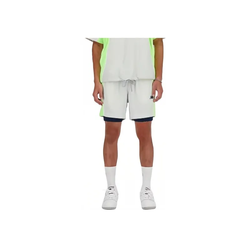 New Balance Hoops On Court 2 In 1 Shorts-0