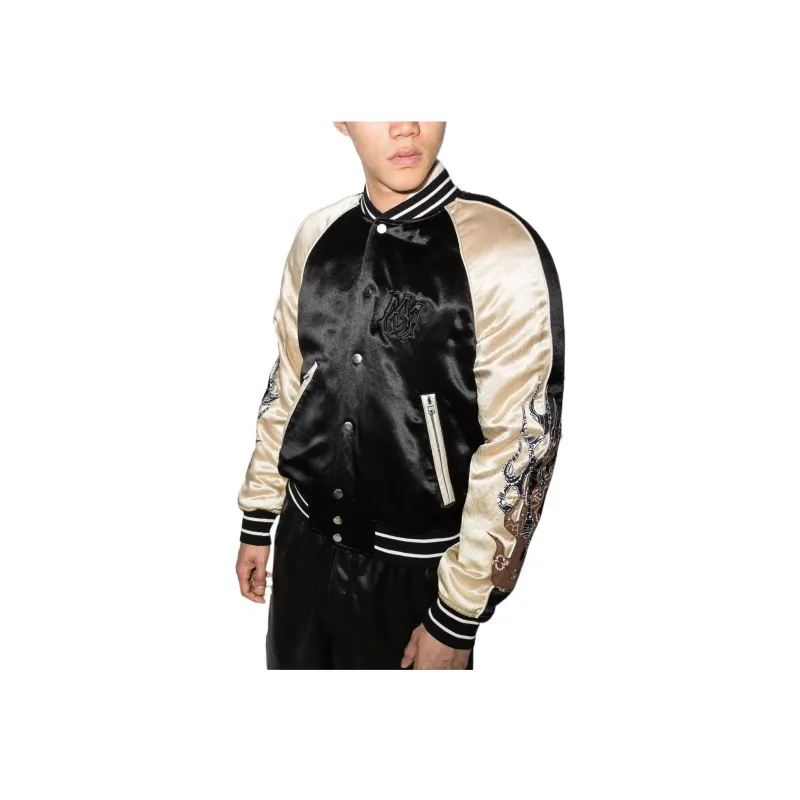 AMIRI Satin Flames Souvenir Jacket-1