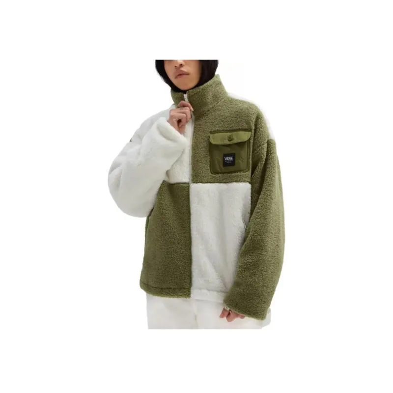 Vans Avondale Jacket Women's Green White-4
