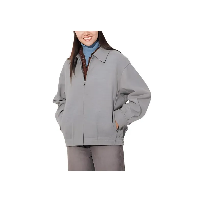 UNIQLO Jackets & Coats Women's Smoke Gray-0