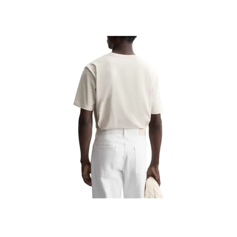 ZARA T Shirts Men Light Sand-3