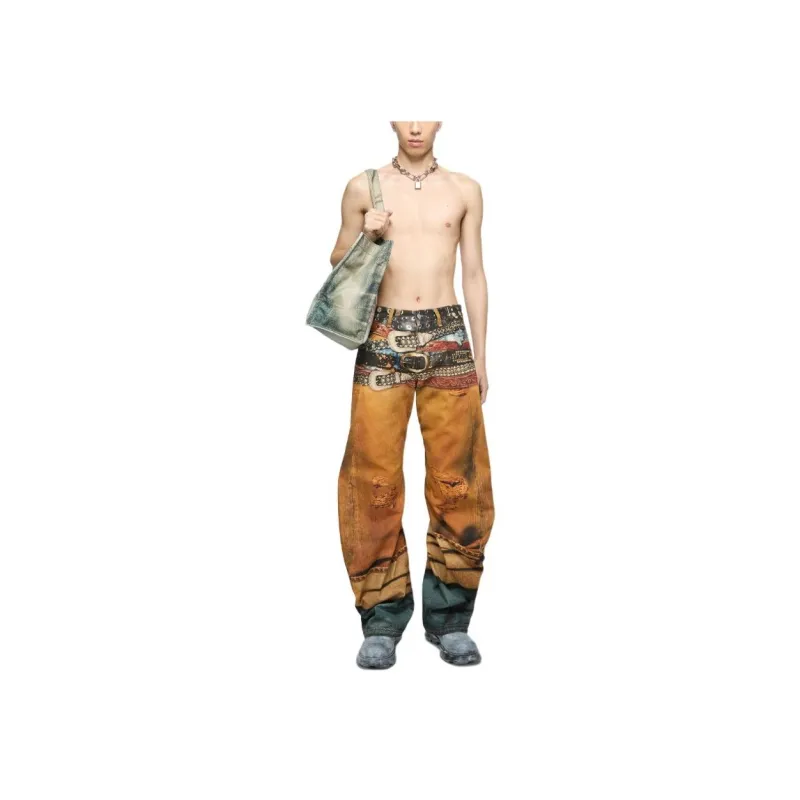Acne Studios Jeans Men Brown-1