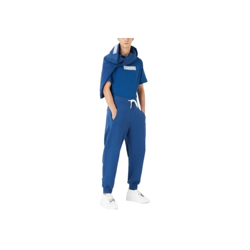 EMPORIO ARMANI Sustainable Collection T Shirt Men's Blue-4