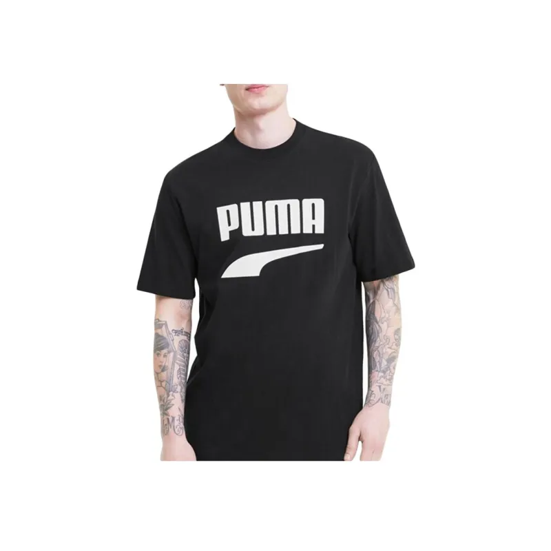 PUMA Downtown T Shirts Men Black-2