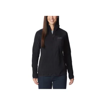 Columbia Logo Long Sleeved Zip Closure Soft Jackets & Coats Women's Black