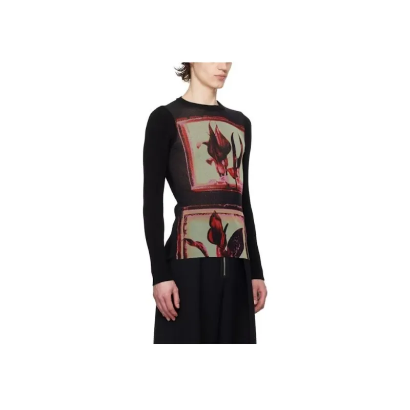 Jean Paul Gaultier Flowers Cadres Maxi Dress-2