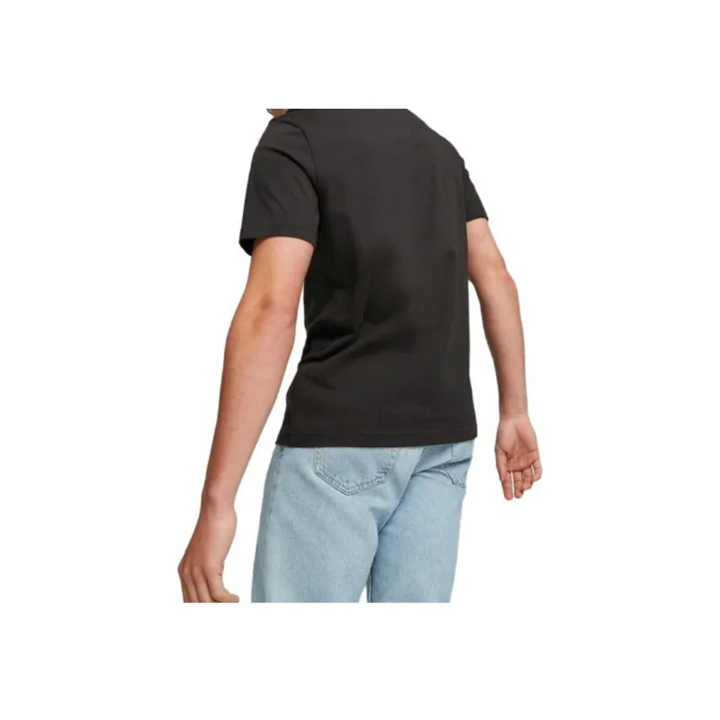 PUMA Set-in Sleeve T-Shirt Men's Black-4