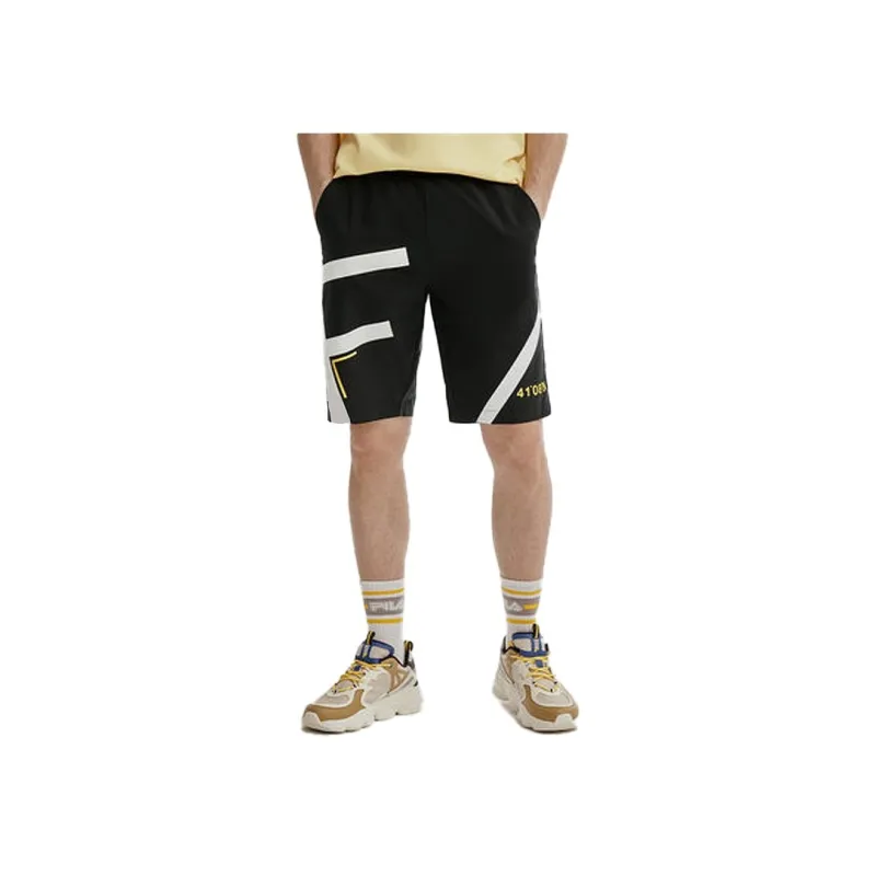 FILA Casual Shorts Men Black-2