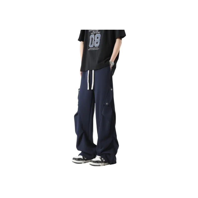 WARNING LIGHT Casual Pants Unisex-7