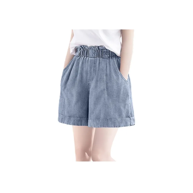 Cypress House Casual Shorts Women's Light Blue-0