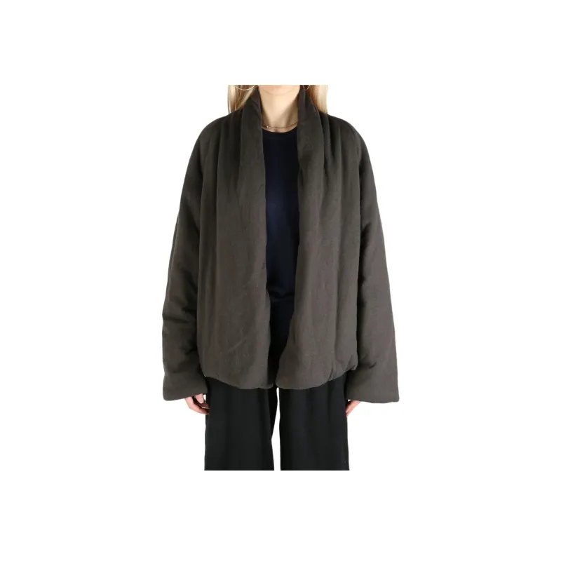 Frenckenberger Padded Kimono Jacket-0