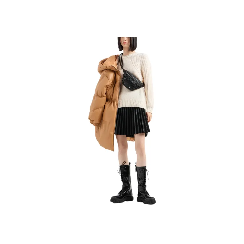 ARMANI EXCHANGE Pleated Mini Skirt-3