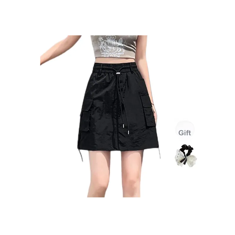 TUSHIFEI Cargo Short Skirts Women's-0