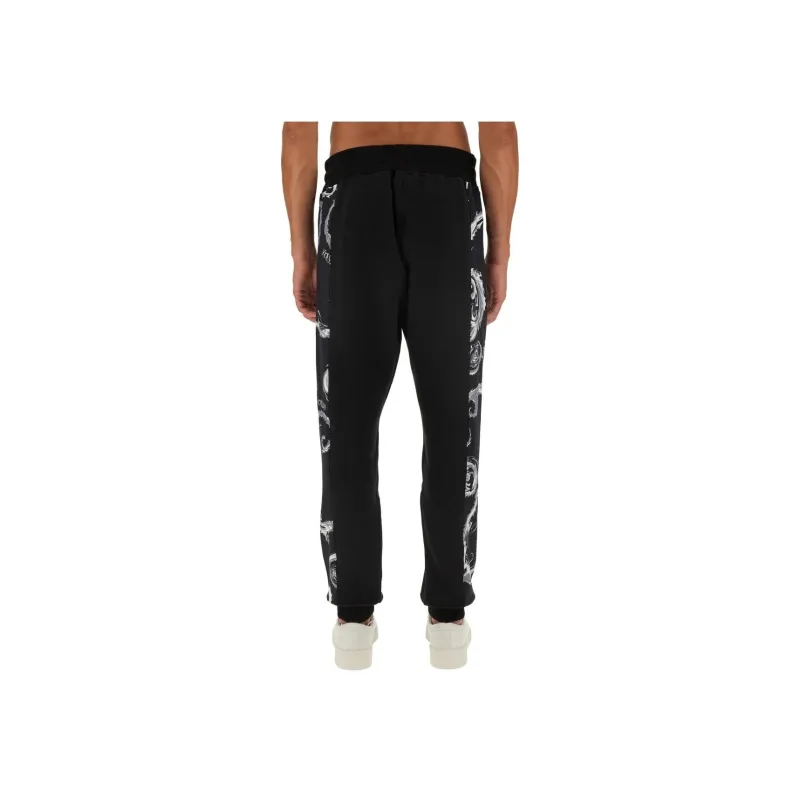 VERSACE JEANS COUTURE Baroque Printed Drawstring Sweatpants-1