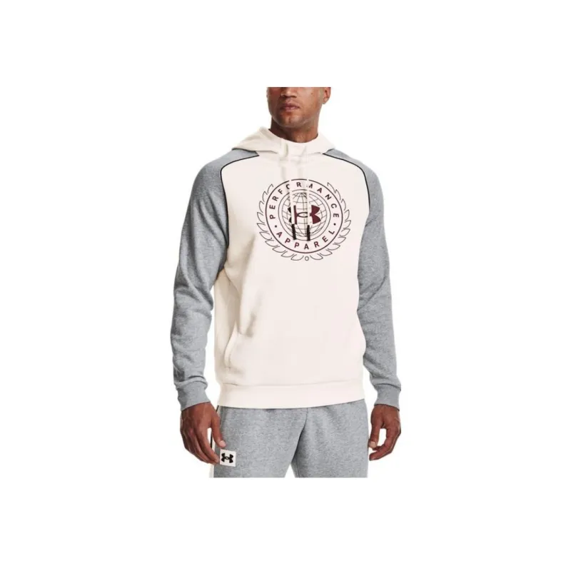 Under Armour Rival Sweatshirts Men White-2