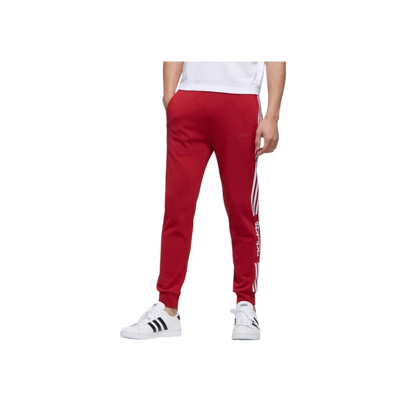 Adidas Neo Knitted Sweatpants Men's Red-1