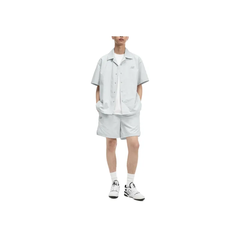Nice Rice X New Balance Beach Shorts Unisex Gray-1