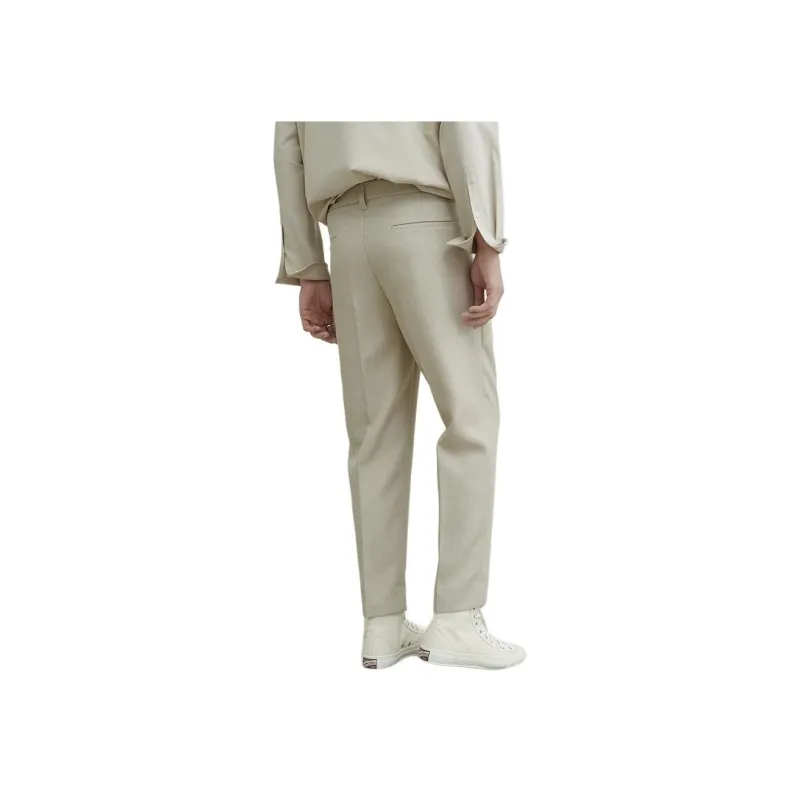 A.B.X Spring Ankle Length Casual Pants Men's-4